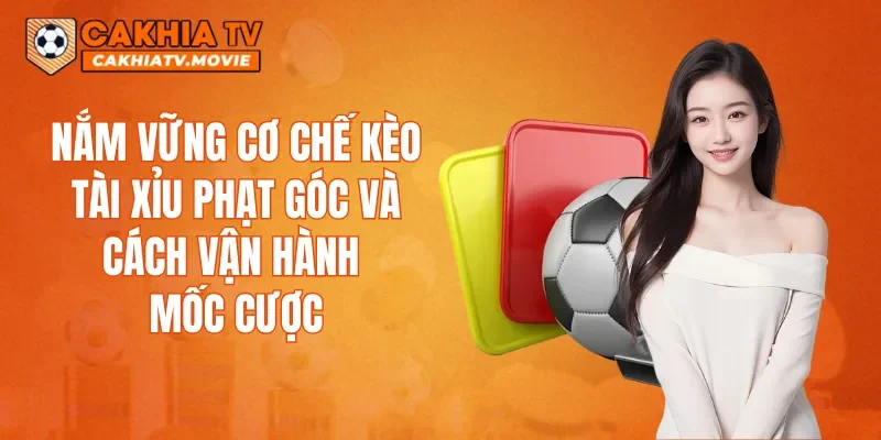 Nắm vững cơ chế kèo Tài xỉu phạt góc và cách vận hành mốc cược