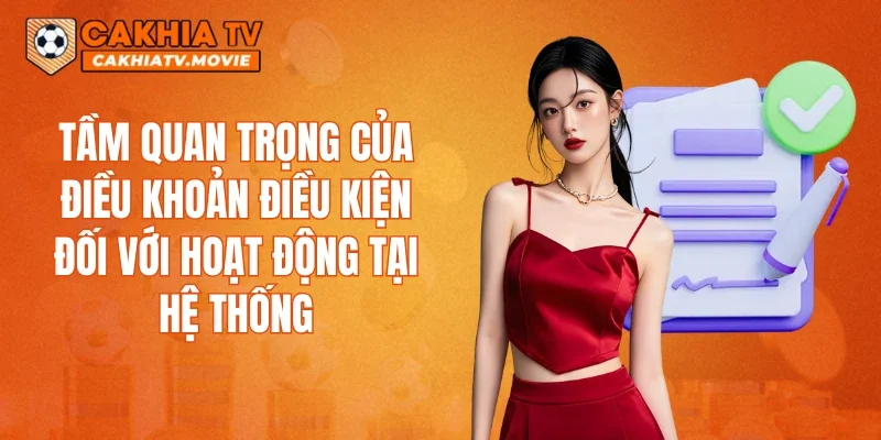 Tầm quan trọng của điều khoản điều kiện đối với hoạt động tại hệ thống