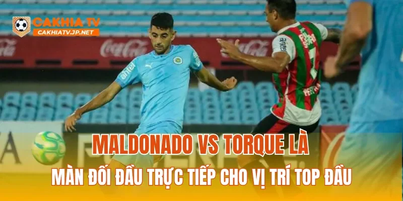Maldonado vs Torque là màn đối đầu trực tiếp cho vị trí top đầu