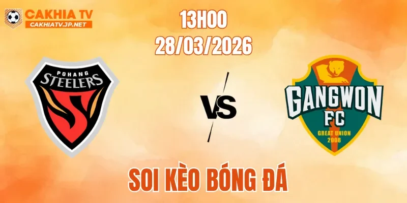Pohang Steelers Vs Gangwon