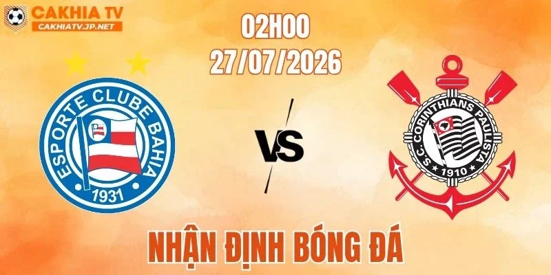 Bahia vs Corinthians