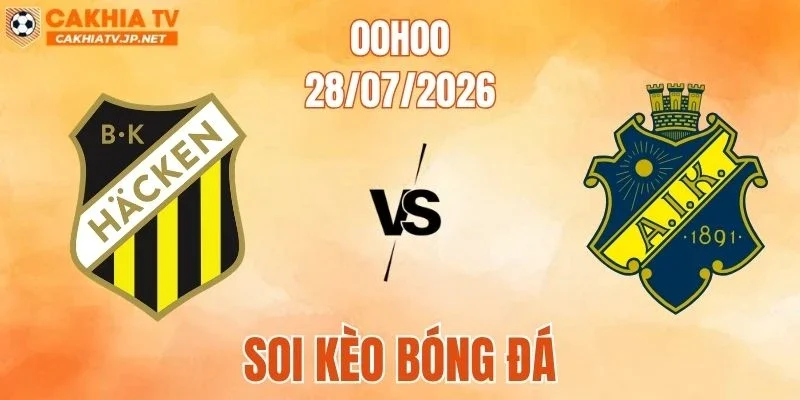 Hacken Vs AIK Fotboll