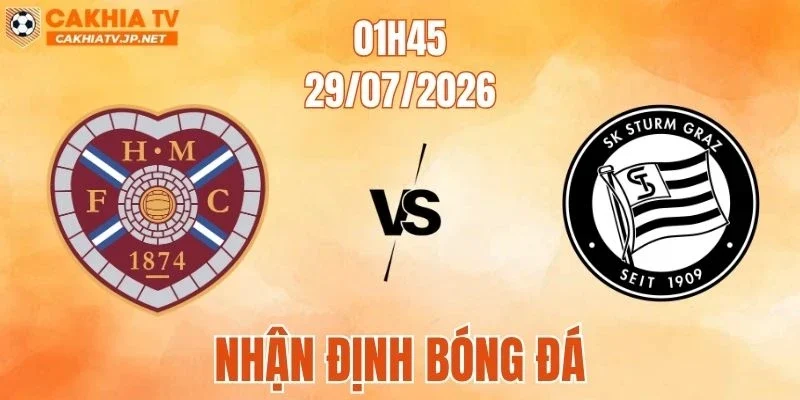 Hearts vs Sturm Graz