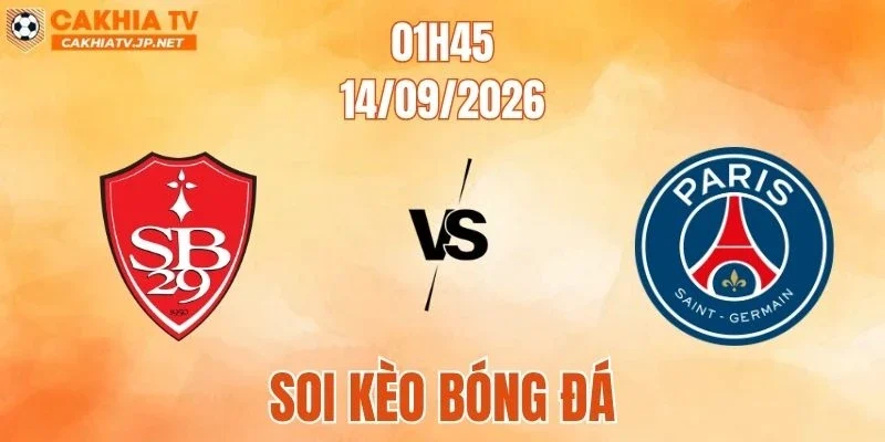 Brest Vs Paris Saint-Germain